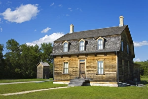 Rohemier House, Saint Norbert Provincial Heritage Park, Winnipeg, Manitoba Rohemier House, Saint Norbert Provincial Heritage Park, Winnipeg, Manitoba