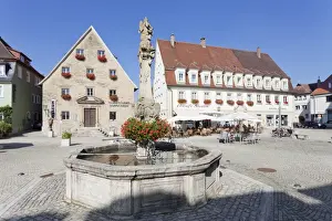 Market Square Prints: Rokoko fountain on market square