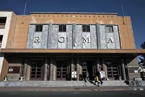 Cinema Collection: The Roma Cinema, an example of Italian architecture, Asmara, Eritrea, Africa