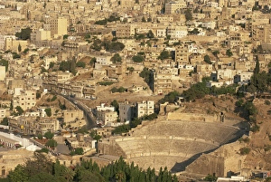 Amman Prints: Roman Amphitheatre from Citadel