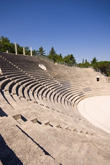 Aravalli Hills Prints: Roman Amphitheatre, Vaison La Romaine, Provence, France, Europe