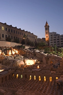 Lebanonese Prints: Roman Baths