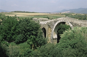 Viterbo Prints: Roman bridge