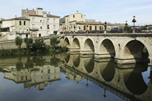 Gard Prints: A Roman Bridge, built in the reign of the Emperor Tiberius