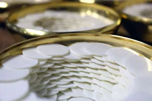 Stack Prints: Roman Catholic unleavened wafers for the Holy Communion