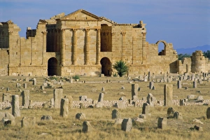The Roman city of Sbeitla