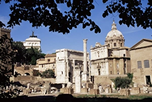 Forum Prints: The Roman Forum looking north