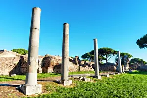 Ancient Rome Prints: Roman Forum seen from North West