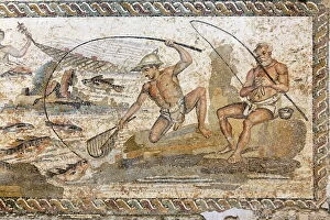 Images Dated 22nd January 2000: Roman mosaic dating from the 2nd century AD