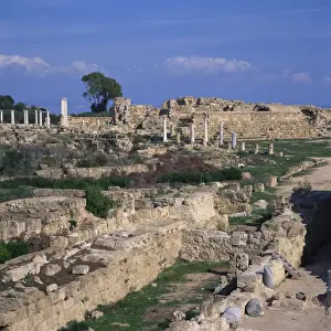 Odeon Prints: Roman odeon concert venue and Hellenistic and Roman gymnasium in Salamis