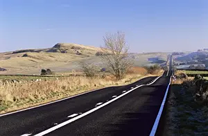 Northumbria Prints: Roman Road, Sunny Rigg to east, Northumberland (Northumbria), England, United Kingdom