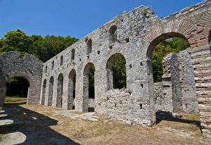 Images Dated 20th April 2008: The Roman ruins of Butrint, UNESCO World Heritage Site, Albania, Europe