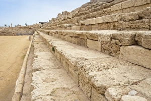 Images Dated 19th February 2009: Roman ruins in Caesarea, Israel, Middle East