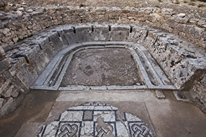Roman Ruin Prints: Roman ruins, Dougga Archaeological Site, UNESCO World Heritage Site, Tunisia
