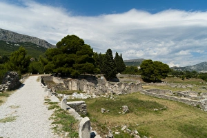 Images Dated 5th August 2010: The Roman ruins of Solin (Salona), region of Dalmatia, Croatia, Europe