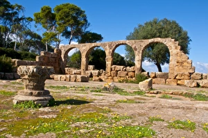 Roman ruins of Tipasa, UNESCO World Heritage Site, Algeria, North Africa, Africa