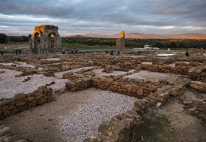 Extremadura Prints: Roman site of Caparra, Caceres, Extremadura, Spain, Europe