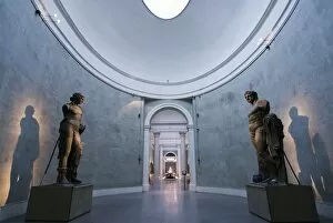 Roman statues, National Gallery, Parma, Emilia Romagna, Italy, Europe
