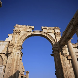 Syrian Prints: Roman triumphal arch