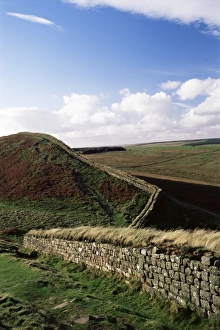 Roman Wall Prints: Roman Wall, Steelrigg, Hadrians Wall, UNESCO World Heritage Site, Northumbria