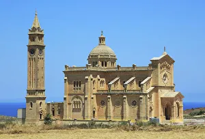 Catholic Prints: Romanesque architecture of basilica church