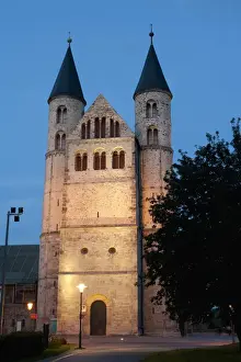 Saxony Anhalt Prints: Romanesque Church of Kloster (Cloister) Unser Lieben Frauen