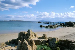 Costa Smeralda Prints: Romazzino beach