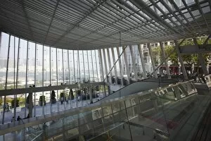Images Dated 28th November 2009: Roof garden of Two International Finance Centre (Two IFC), Central, Hong Kong