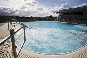Roof Top Pool in New Royal Bath, Thermae Bath Spa, Bath, Avon, England