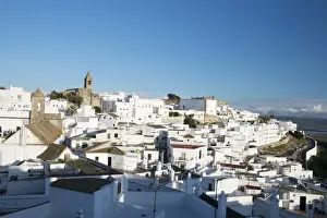 Tile Prints: Rooftop views of the whitewashed village (Pueblos blanca) of Vejer de la Frontera