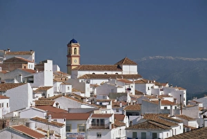 The white village of Algatocin, Andalucia, Spain, Europe