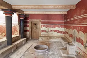 Ancient Greece Prints: Room of the Throne, Palace of Knossos
