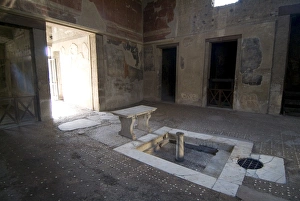 Herculaneum Prints: One of the rooms at Herculaneum