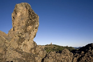 Roque Nublo Prints: Roque Nublo, Gran Canaria, Canary Islands, Spain, Europe