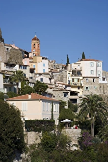 Cote Dazur Prints: Roquebrune, Alpes Maritimes, Provence, Cote d Azur, French Riviera, France, Europe
