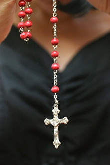 Rosaries Prints: Rosary, Lisbon, Portugal, Europe
