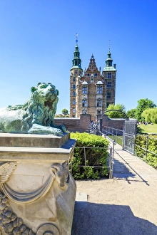 Renaissance Style Prints: Rosenborg Castle built in the Dutch Renaissance style, Copenhagen, Denmark, Europe