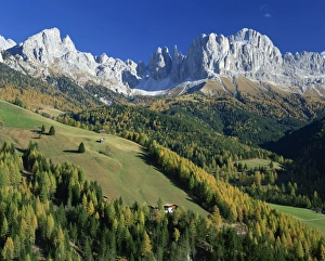 Rosengartengruppe in the Dolomites