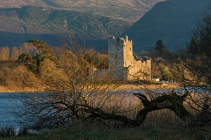 Typically Irish Prints: Ross Castle, Killarney National Park, County Kerry, Munster, Republic of Ireland, Europe