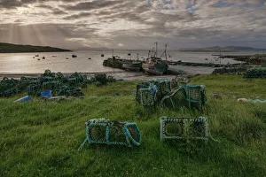 County Donegal Prints: Rossillion Bay, Arranmore Island, County Donegal, Ulster, Republic of Ireland, Europe