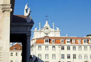 Rossio Square (Praca Dom Pedro IV) and Lisbon Opera House