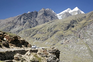 High Way Prints: Rothang pass into Chenab valley on Manali-Leh highway
