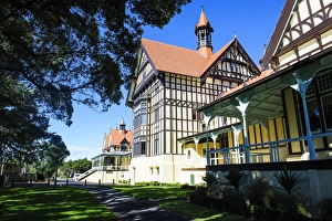 Art Gallery Prints: Rotorua Museum of Art and History, Rotorua, North Island, New Zealand, Pacific