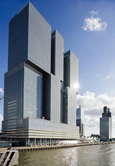 Rotterdam Prints: De Rotterdam, Wilhelminakade, Rotterdam, Netherlands, Europe