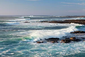 Strength Prints: Rough sea, El Cotillo, Fuerteventura, Canary Islands, Spain, Atlantic, Europe