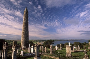 County Waterford Prints: Round tower near St