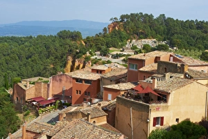 Roussillon Prints: Roussillon village, Luberon, Vaucluse, Provence, France, Europe
