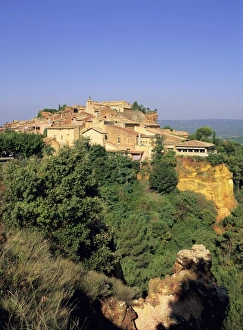 Roussillon Prints: Roussillon village, Provence, France, Europe