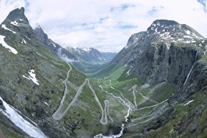 Hairpin Bend Prints: Route from Andalsnes to Geiranger
