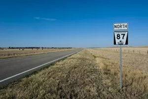 Images Dated 6th August 2011: Route two through Nebraska, United States of America, North America